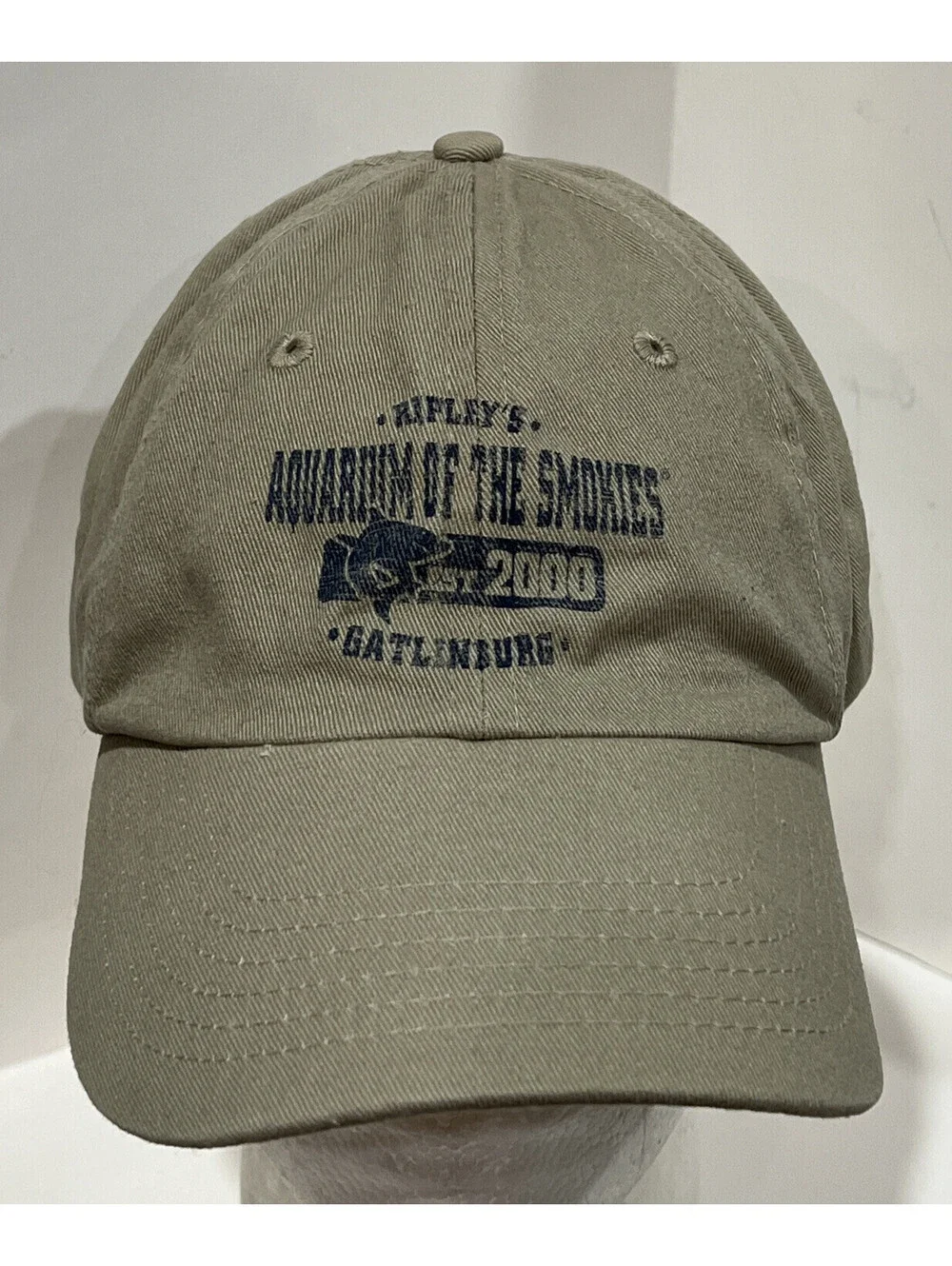 Gatlinburg Tennessee Aquarium Of The Smokies Ripley’s White Shark Baseball Cap
